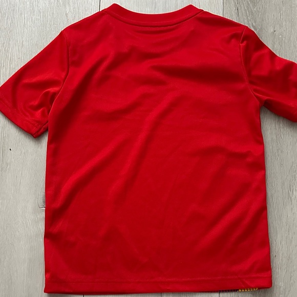 Adidas Kids Red and Yellow Soccer Jersey - Picture 3 of 3